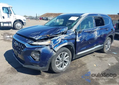 2019 Hyundai Santa Fe Sel Plus from USA, damaged, VIN 5NMS33AD5KH104246